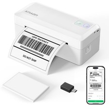 KNAON Shipping Thermal Label Printer, 4x6 Portable Label Printer, Bluetooth L... picture
