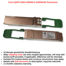 Cisco Genuine QSFP-100G-CWDM4-S 100GBASE Transceiver 10-3145-02 picture