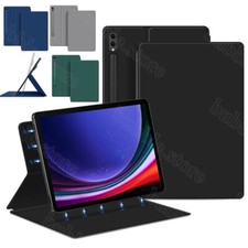  Cover Funda Magnética Atrás Pu Cuero For Samsung Galaxy Tab S9 S9+ S9 Cover  picture
