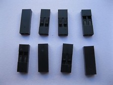 1000 pcs Jumper Wire 2 Pin Female Housing Connector Pitch 2.54mm Black Color New picture