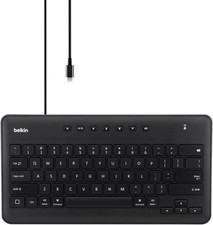 Belkin Wired Keyboard For Apple iPad With Lightning Cable - B2B124 $59.99 MSRP picture