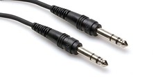 Hosa CSS-105 1/4 inch TRS to 1/4 inch TRS Balanced Interconnect Cable, 5 feet picture