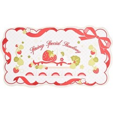 GeekShare Large Mouse Pad with Stitched Edge, Non-Slip Rubber Base Strawberries picture