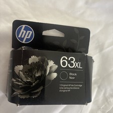HP Genuine 63XL Black Ink Cartridge 10/2027 Sealed picture