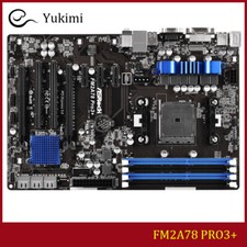 FOR ASROCK FM2A78 PRO3+ DDR3*4 AMD 64GB DVI D-Sub ATX Motherboard Test OK picture