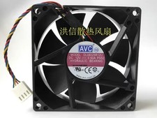 AVC 8025 DL08025R12U DC12V 0.50A 4-pin high airflow speed control cooling fan picture
