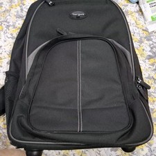 Targus Rolling Backpack 28L Black Polyester Fits 16in Laptop Wheels TSB787AU picture