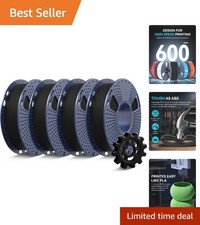 Revolutionary 4-Pack 1kg High-Speed PETG Filament - Ideal for 3D Printing picture