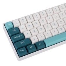 Forest Green PBT Keycaps 163 Keys Double Shot Custom CSA Profile 7U Space picture
