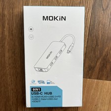 Mokin 9-in-1 USB-C Hub HDMI + RJ45 +USB2.0 + PD +USB-C DATA + USB3.0x2+SD&TF picture