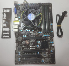 ASRock Z75 Pro3 Motherboard Core I5-2320 6GB RAM, IO Shield # 1895 picture