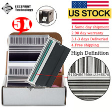 ✅ 5pcs 203dpi Printhead For Zebra ZM400 Barcode Label Thermal Printer 79800M ✅ picture