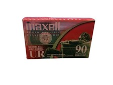 Maxell UR90 90-Minute Audio Cassette Tapes Normal Bias Recordable Blank picture