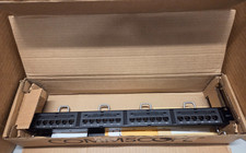 COMMSCOPE UNIPRISE UNP-6-DM-1U-24 760180042 RJ45 24 Port Patch Panel picture