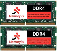 32GB (2X16GB) DDR4 2666MHz PC4-21300  MEMORY RAM FOR 2018 Mac Mini 2019 iMac picture