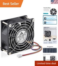 92mm x 38mm 12V PWM Fan 4 Pin Dual Ball Bearing High Airflow Fans picture