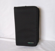 Vintage Case Logic Disk Holder Black 30 Disk CD / DVD Holder Soft Case Storage.. picture