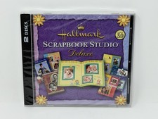 Hallmark (2-Disc PC, 2005) Scrapbook Studio Deluxe Version 3.0 Software SEALED picture