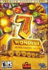 7 Wonders of the Ancient World PC CD match 3 Egyptian gems symbols puzzle game picture
