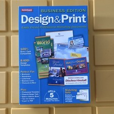MySoftware Design & Print Business Edition Desktop Publishing Software CD picture