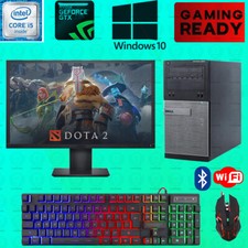 Dota 2 Gaming Dell i5 Desktop PC Computer SSD Nvidia GTX 750 Ti Win 10 8GB picture