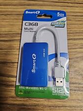 SmartQ C368BK USB 3.0 MULTI-CARD READER, Plug N Play, Apple/Windows Compatible picture