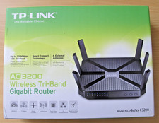 TP-LINK Archer C3200 1000 Mbps 4 Ports 1000 Mbps Wireless Router (ARCHERC3200) picture
