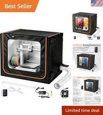 3D Printer Enclosure with Ventilation, 5-in-1 Detector-Adjustable Fan-Large picture