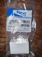ICC IC107SB1WH Surface Mount Box 1-Port, White picture