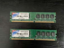 Patriot PSD22G800K 2GB DDR2 2x1GB PC2-6400 800mHz RAM picture