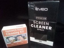 EVEO  PRO SCREEN CLEANER SPRAY  16oz PLUS Wecleno keyboard & Screen cleaning kit picture