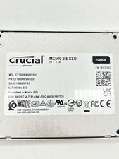 Crucial MX500 1TB 2.5-inch SATA III SSD CT1000MX500SSD1 — (100% Health) picture
