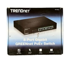 TRENDnet TPE-TG81g 8-Port Gigabit GREENnet PoE+ Switch Open Box picture