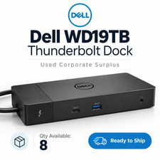 Dell WD19TB Latitude 180W Thunderbolt Display Port Docking Station picture