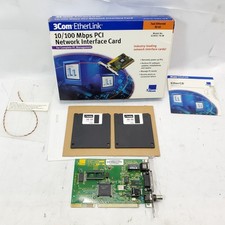3Com EtherLink 3C905C-TX-M 10/100 PCI Ethernet Network Card Box Open Box picture