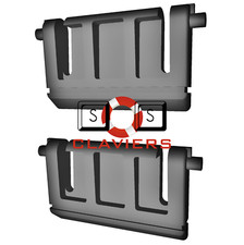 Das Keyboard X50Q Keyboard Spare Replacement Tilt Leg Stand Foot Feet Set picture