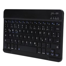 10in German Layout USB Wired Keyboard for PC Laptop Computer Black picture