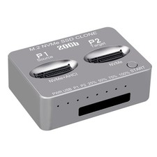 NVMe AHCI Duplicator 20Gbps SSD Dual-Bay Offline Clone Mobile Hard Drives Dock picture