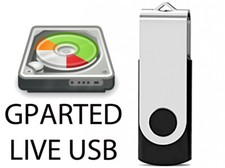 GParted 64-Bit 8 GB Bootable USB Linux Essential Tools System Repair Rescue Live picture