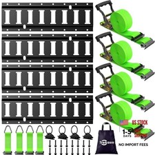 E Track Tie-Down Rail Kit - 4 Pack 16