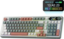 RK ROYAL KLUDGE S98 Mechanical Keyboard Tactile Pale Green Switch, Clay  picture