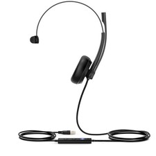 Yealink W128275247 UH34_MONO_TEAMS Headset Wired Head-Band Office/Call Cent ~E~ picture