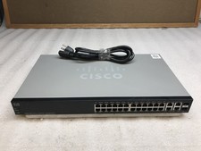 Cisco SF300-24PP 24-Port 10/100 PoE+ Managed Network Switch SF300-24PP-K9 picture