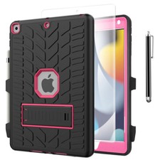 iPad 9th 8th 7th Generation Case Shockproof Heavy Duty Cover + Screen Protector picture