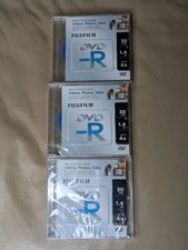 FujiFilm DVD-R Disc Pack 3inch 1.4 GB  30 Min 4x Blank For Video Photos & Data picture