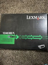 LEXMARK 12A6360 Black High Yield Toner T620 T622 X620 Genuine picture
