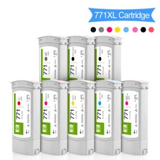 8pc  HP 771 Compatible Ink Cartridge For HP Z6200 Z6600 Z6800 Printer picture