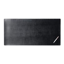 DACASSO Bonded Leather No Core Rollable Desk Mat/Pad - (black, 36 x 17) P1449 picture