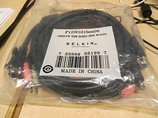 Belkin F1D9101BEA06 Omniview OMNVW USB SOHO SER USB W/ AUDIO KVM Cable 1.8M NEW picture