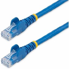 StarTech N6PATCH10BL10PK 10Pk 10Ft CAT6 Gigabit ETH Cable Snagless RJ45 UTP Blue picture
